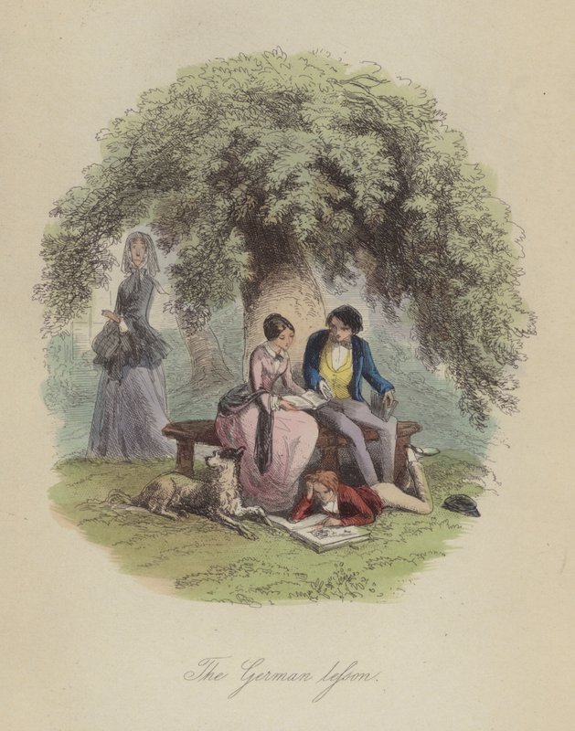 Illustrazione per Lewis Arundel o La Ferrovia della Vita di Frank E Smedley da after Hablot Knight Browne