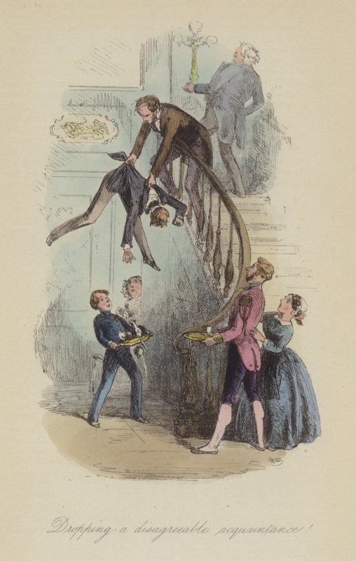 Illustrazione per Lewis Arundel o La Ferrovia della Vita di Frank E Smedley da after Hablot Knight Browne