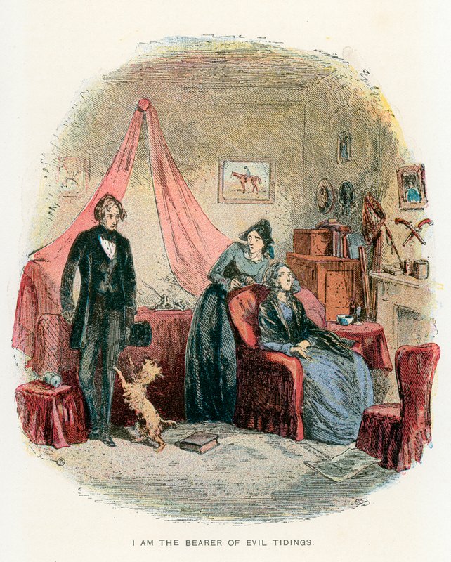 Illustrazione per David Copperfield da Hablot Knight Browne