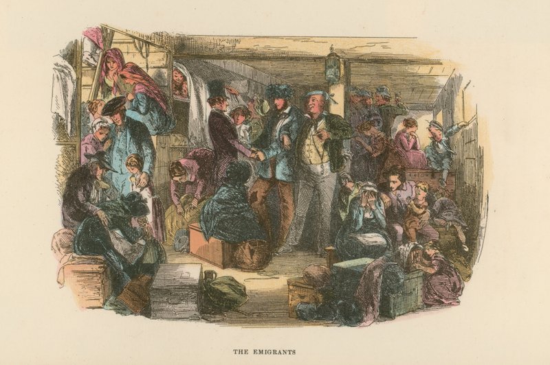 Illustrazione per David Copperfield da Hablot Knight Browne