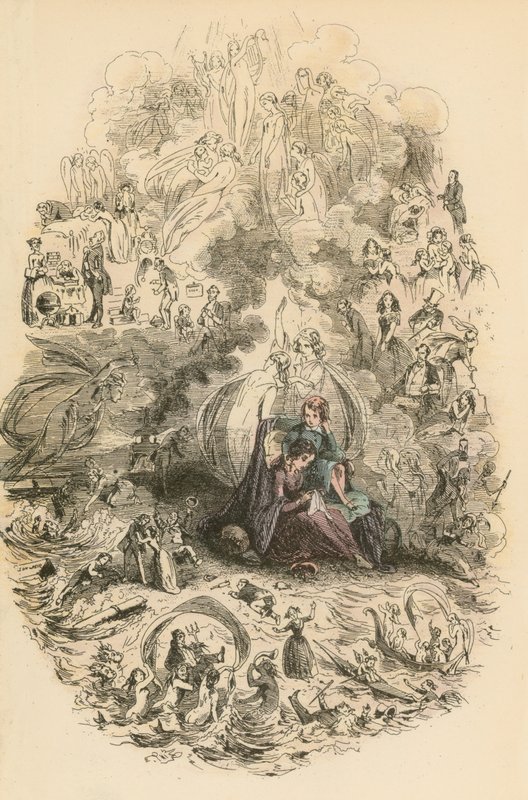 Illustrazione per Dombey e Figlio da Hablot Knight Browne