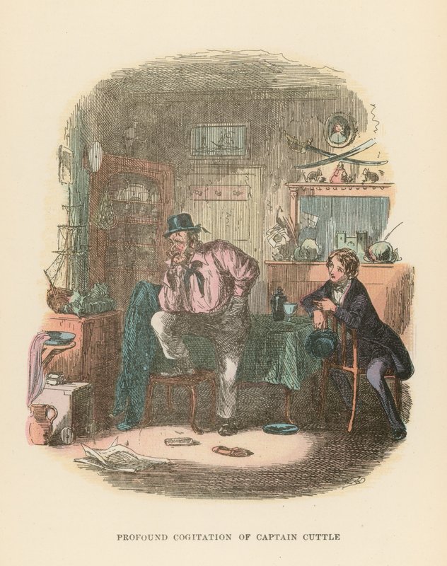 Illustrazione per Dombey e Figlio da Hablot Knight Browne