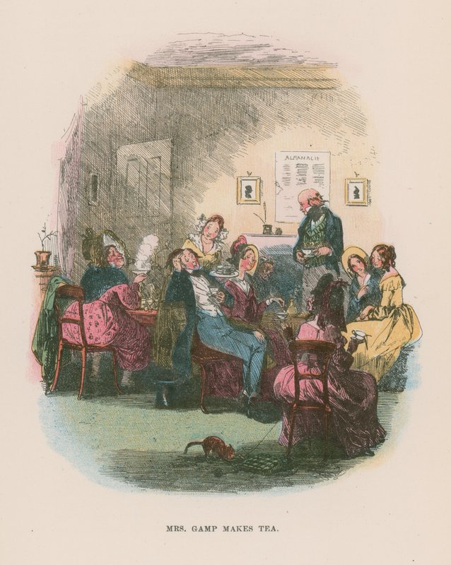 Illustrazione per Martin Chuzzlewit da Hablot Knight Browne
