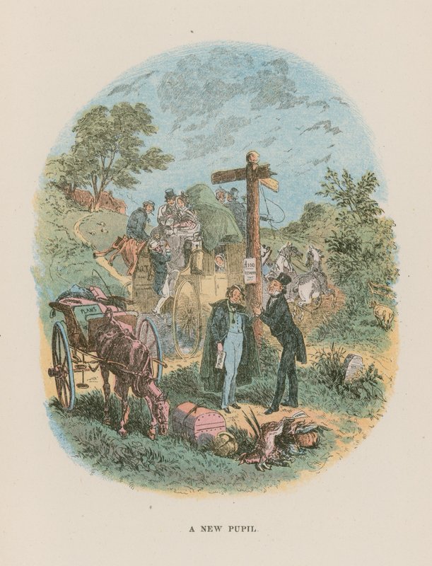 Illustrazione per Martin Chuzzlewit da Hablot Knight Browne