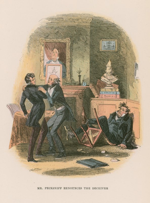 Illustrazione per Martin Chuzzlewit da Hablot Knight Browne