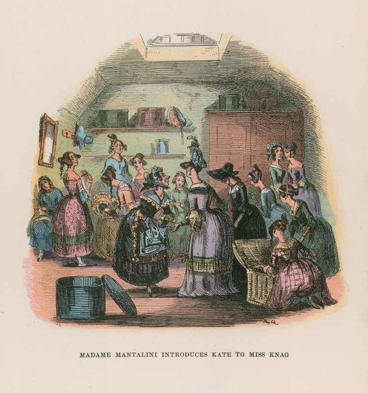 Illustrazione per Nicholas Nickleby da Hablot Knight Browne