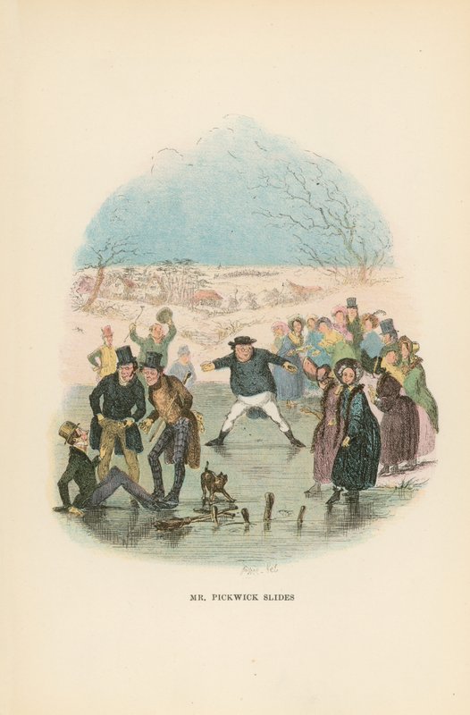 Illustrazione per Pickwick Papers da Hablot Knight Browne