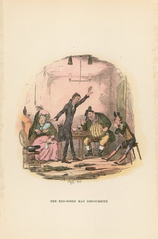 Illustrazione per Pickwick Papers da Hablot Knight Browne