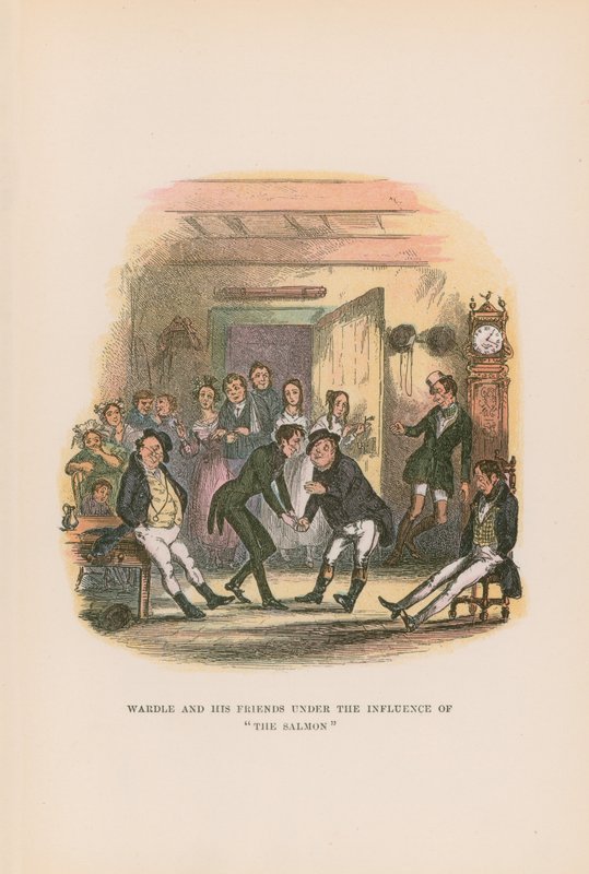 Illustrazione per Pickwick Papers da Hablot Knight Browne