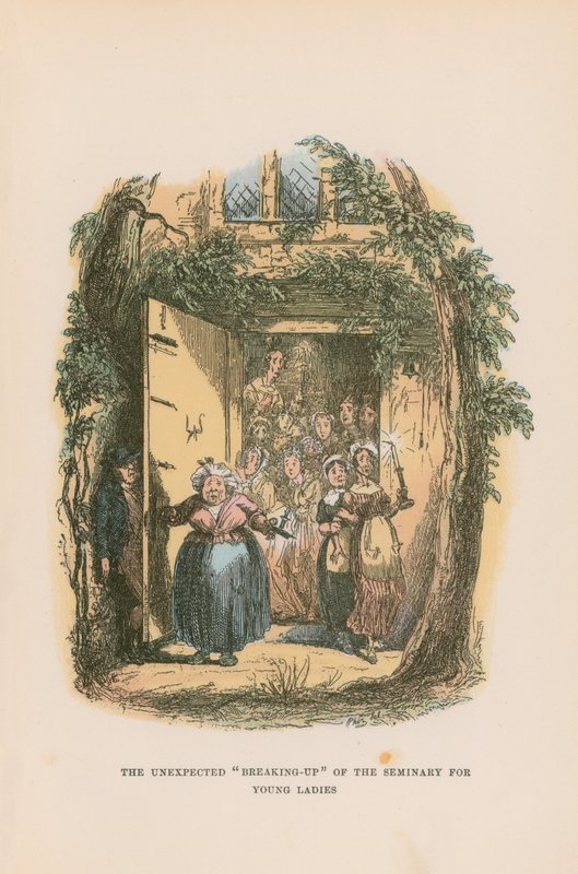 Illustrazione per Pickwick Papers da Hablot Knight Browne