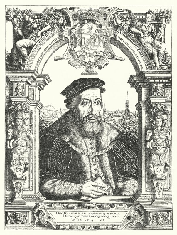 Ferdinando I, Sacro Romano Imperatore da Hanns Sebald Lautensack