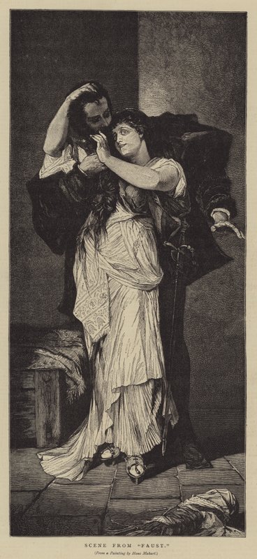 Scena da Faust da Hans Makart
