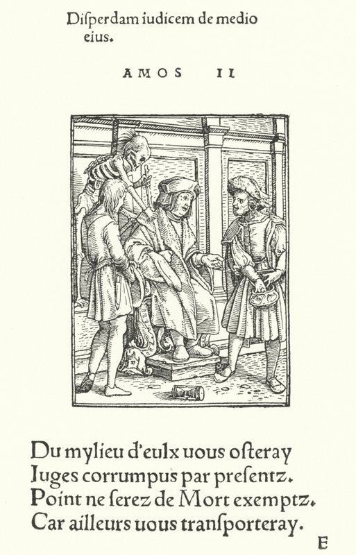 Il giudice corrotto da Hans (after) Holbein the Younger