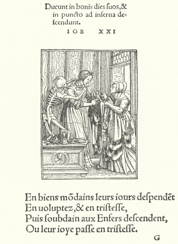 La contessa, o la sposa da Hans (after) Holbein the Younger