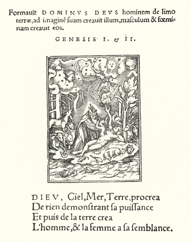 La Creazione da Hans (after) Holbein the Younger