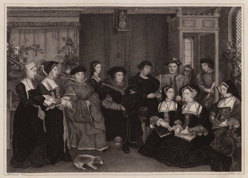 La Famiglia di Sir Thomas More da Hans (after) Holbein the Younger