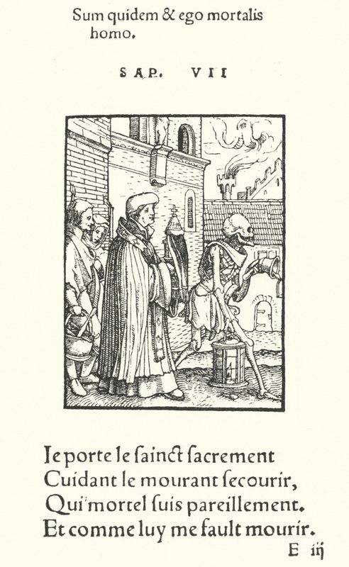 Il prete da Hans (after) Holbein the Younger