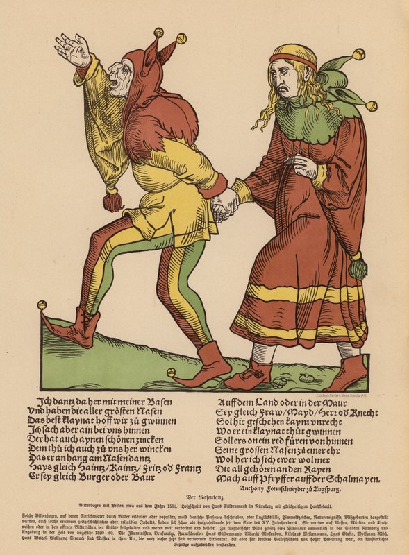 La danza del naso da Hans Guldenmundt