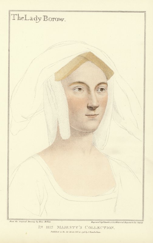Catherine, La Signora Borough da Hans Holbein der Jüngere