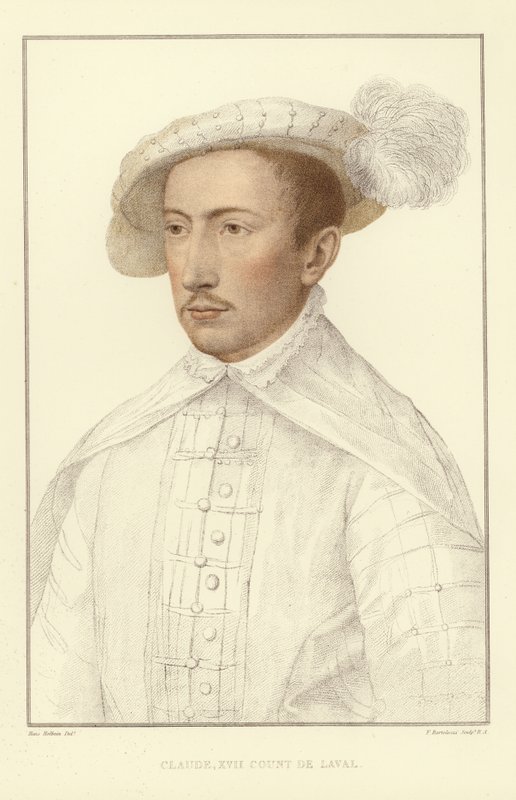 Claude XVII, Conte di Laval da Hans Holbein der Jüngere