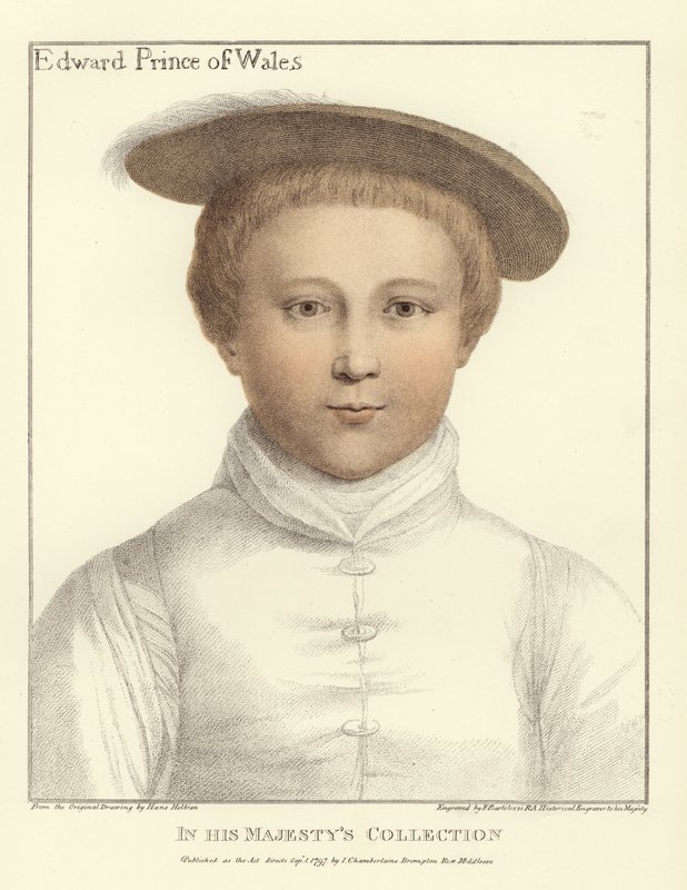 Edoardo, Principe di Galles da Hans Holbein der Jüngere