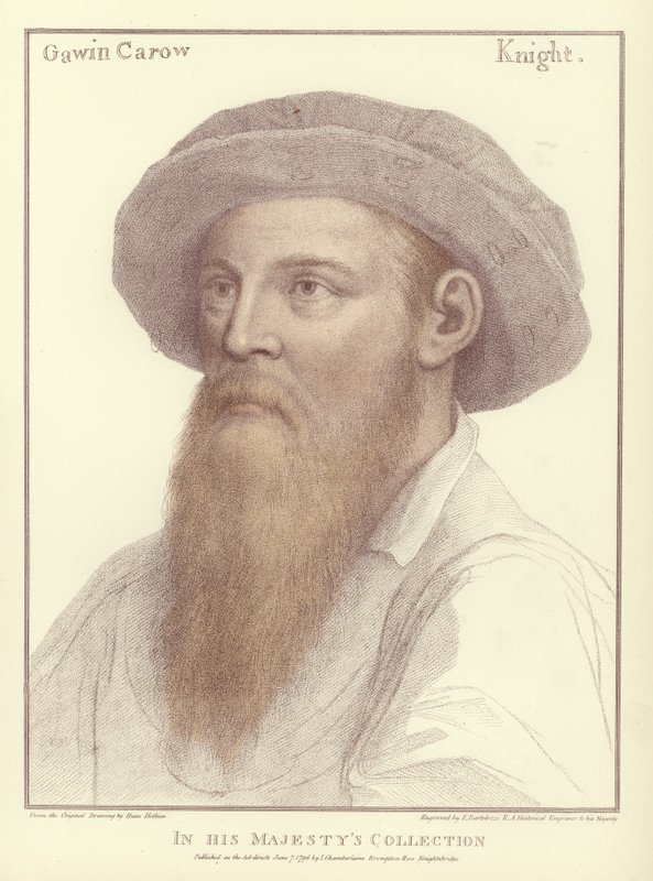 Sir Gawain Carew da Hans Holbein der Jüngere