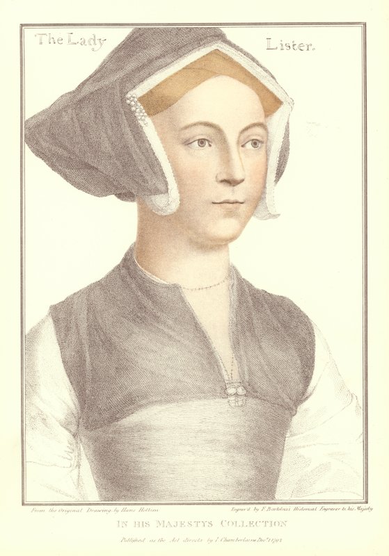 La Signora Lister da Hans Holbein der Jüngere