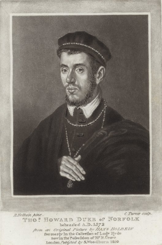 Thomas Howard Duca di Norfolk da Hans Holbein der Jüngere