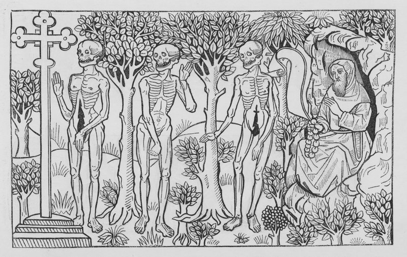 La danza della morte di Holbein da Hans Holbein der Jüngere