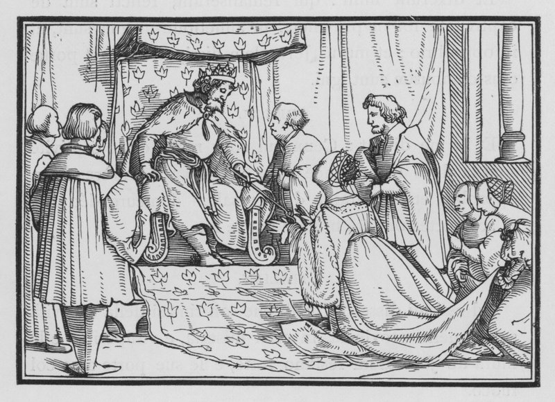 Ester è Incoronata Regina, Ester II, 17 da Hans after Holbein the Younger