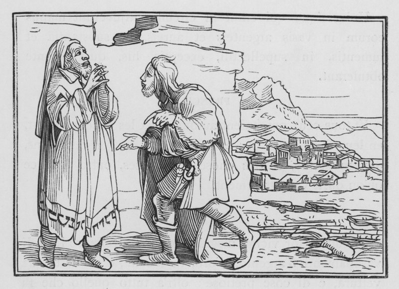Neemia Piange, Digiuna e Prega, Neemia I, 3 da Hans after Holbein the Younger