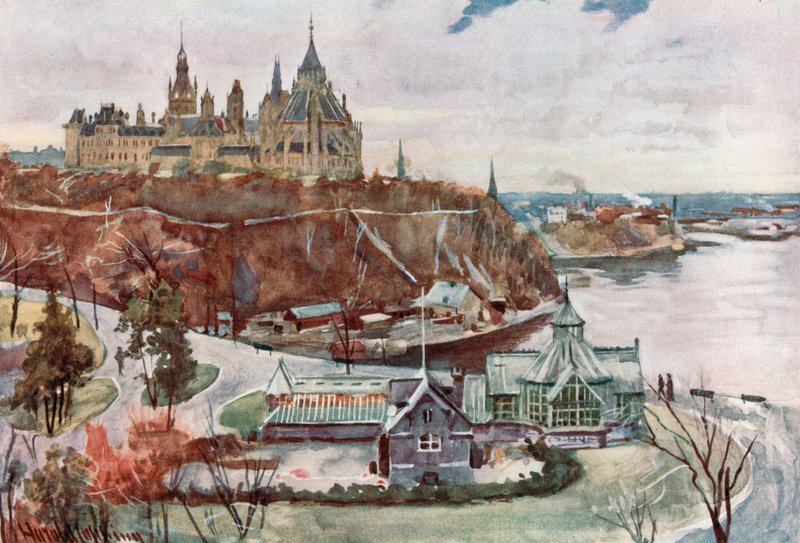 Parlamento, Ottawa da Harold Copping