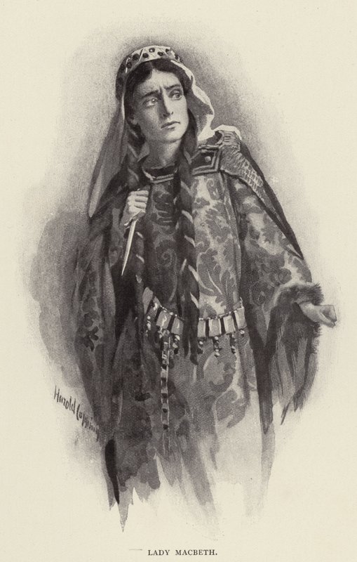 Lady Macbeth da Harold Copping
