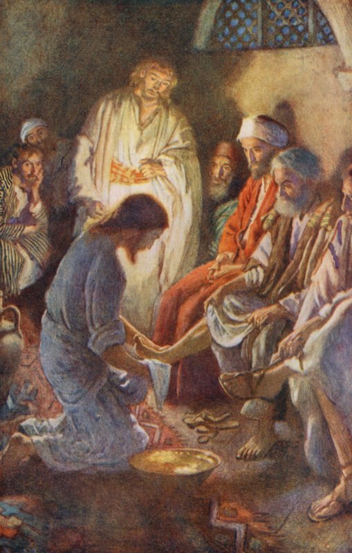Nuovo Testamento: Una lezione di umiltà da Harold Copping