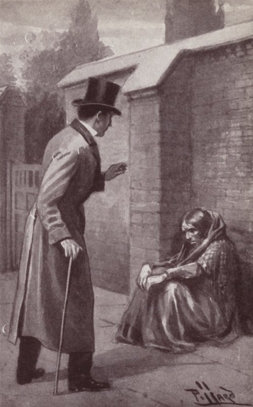Illustrazione per Il Mistero di Edwin Drood di Charles Dickens da Harold Hume Piffard