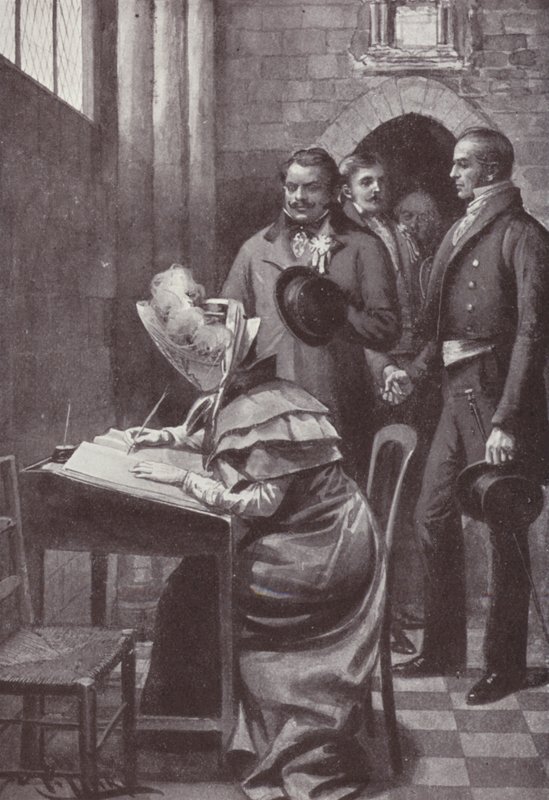 Illustrazione per Vanity Fair di William Makepeace Thackeray da Harold Hume Piffard