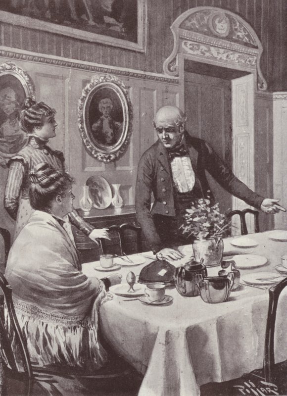 Illustrazione per Vanity Fair di William Makepeace Thackeray da Harold Hume Piffard
