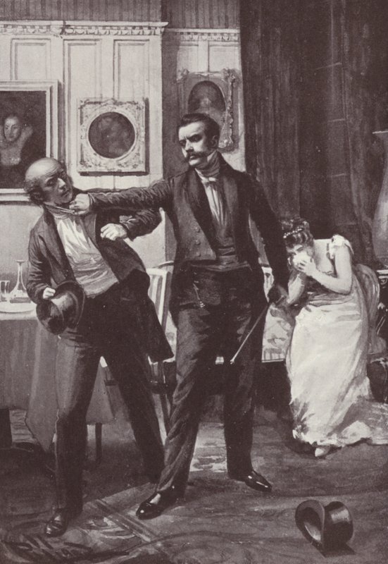 Illustrazione per Vanity Fair di William Makepeace Thackeray da Harold Hume Piffard