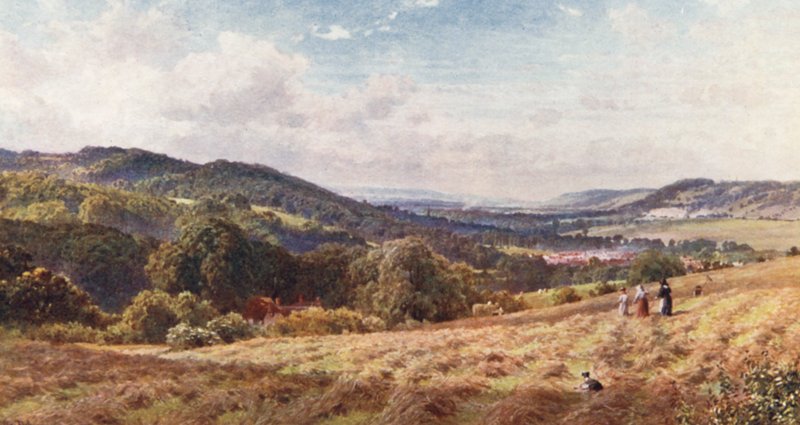 La valle di Dorking da Harold Sutton Palmer