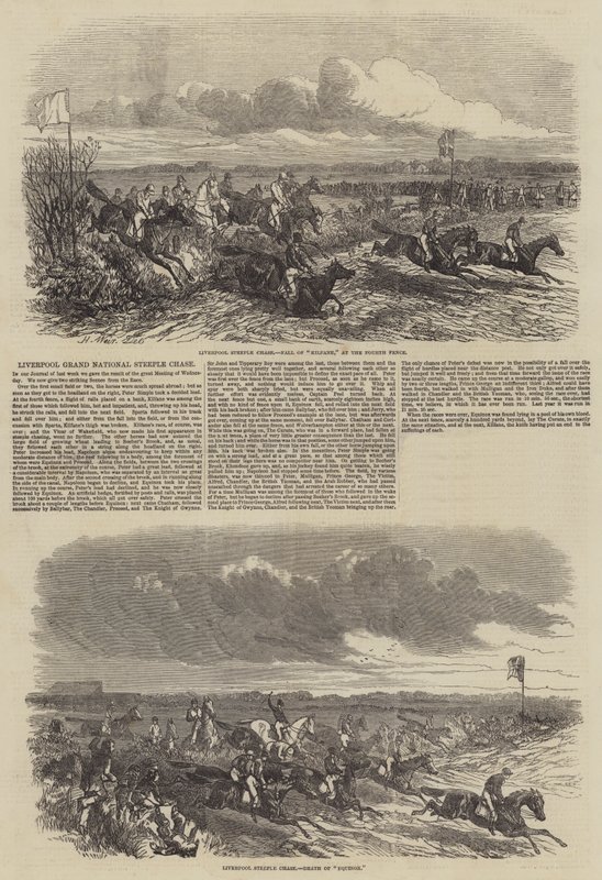Liverpool Grand National Steeple Chase da Harrison William Weir