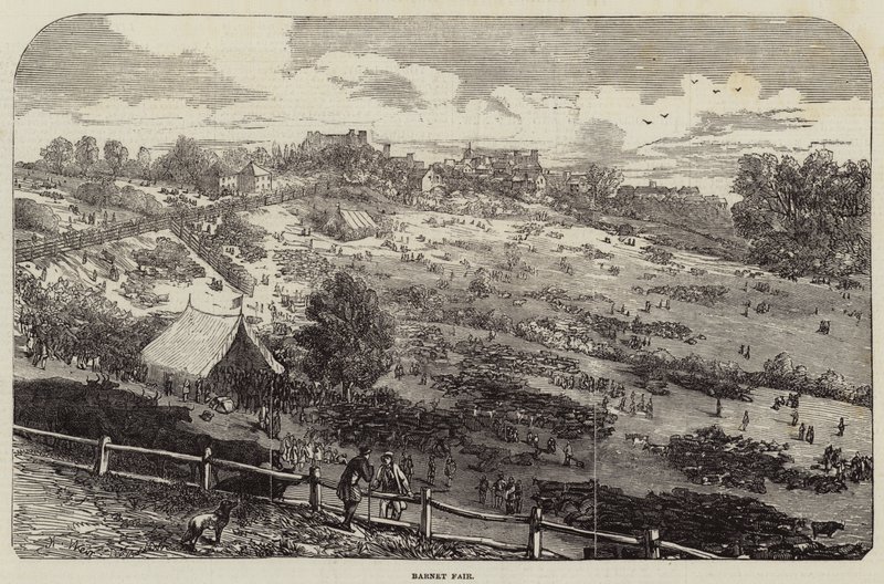 Fiera di Barnet da Harrison William Weir