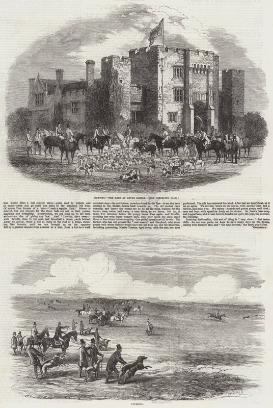 Caccia e Coursing da Harrison William Weir