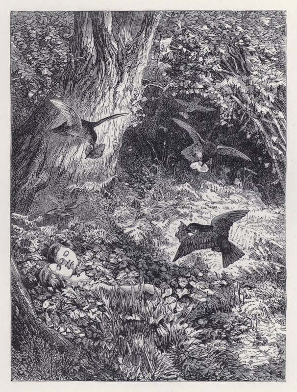 I bambini nel bosco da Harrison William Weir
