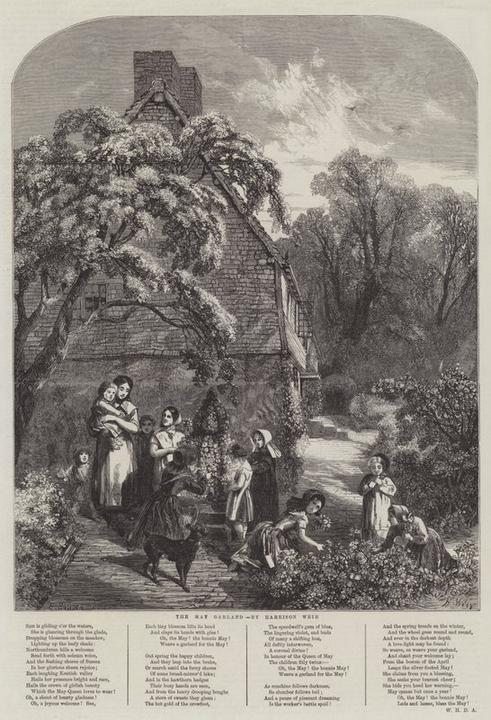La Ghirlanda di Maggio da Harrison William Weir