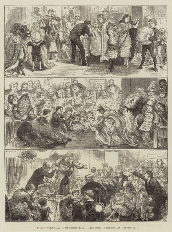 Teatrali domestici da Harry Furniss