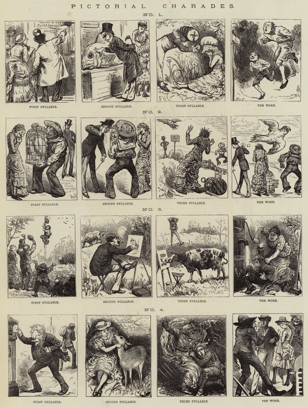 Charades pittoriche da Harry Furniss
