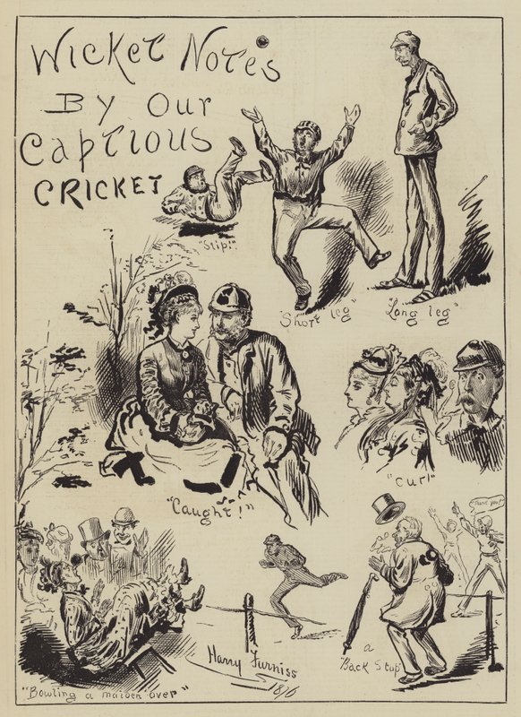 Note sul cricket da parte del nostro critico da Harry Furniss