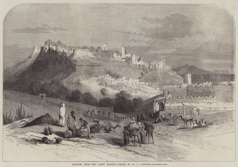 Tangier, dal mercato dei cammelli da Harry John Johnson