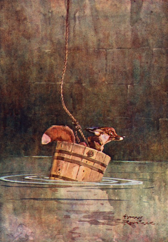 Il Lupo e la Volpe da Harry Rountree