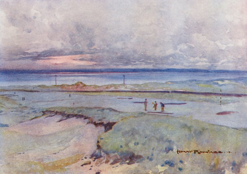 Campi da golf: Muirfield, il quarto e quattordicesimo green da Harry (1878 1950) Rountree